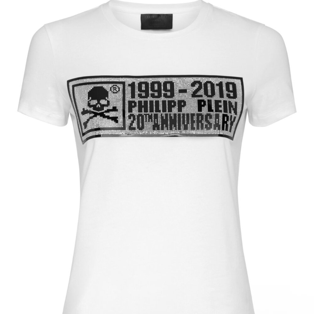 Philipp Plein  Woman T Shirt  with rhinestones Size S